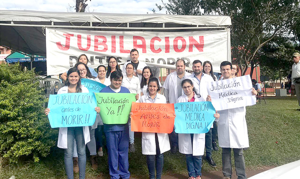 Médicos del Alto Paraná esperan promulgación de Ley de Jubilación
