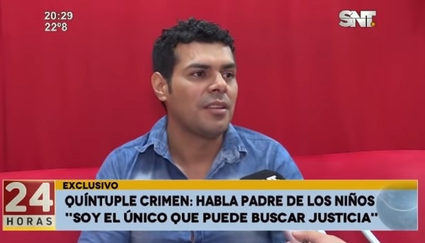 Marabel tendrá su merecido, dice padre de niños asesinados