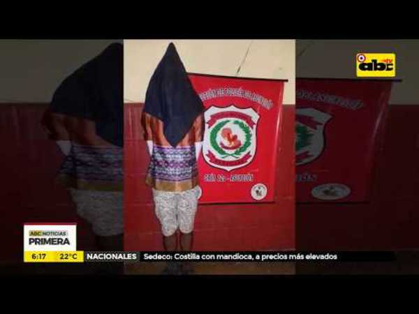 Detienen al presunto ladrón del ventilador - Tv - ABC Color