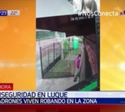Rateros mantiene en zozobra a vecinos de un barrio de Luque - Paraguay.com