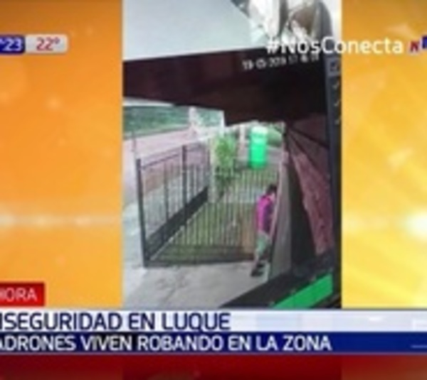 Rateros mantiene en zozobra a vecinos de un barrio de Luque - Paraguay.com