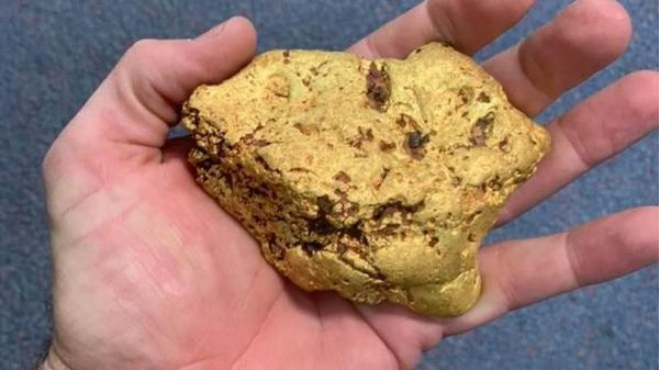 Halla pepita de oro con un detector de metales - ADN Paraguayo