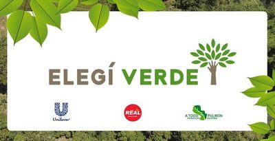 “Elegí Verde” y ayuda con la reforestación