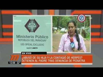¿Abusó de su hija y la contagió de herpes?