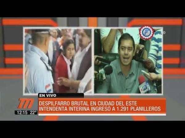 Despilfarro brutal en la Municipalidad de Ciudad del Este