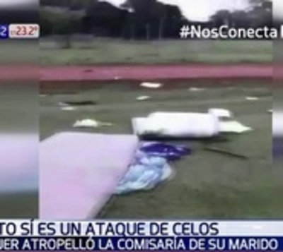 Concepción: Mujer destruye comisaría en un ataque de celos  - Paraguay.com