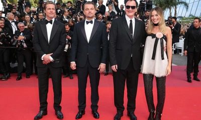 Brad Pitt y Leonardo DiCaprio presentaron su película “Once Upon a Time in Hollywood” en el festival de Cannes
