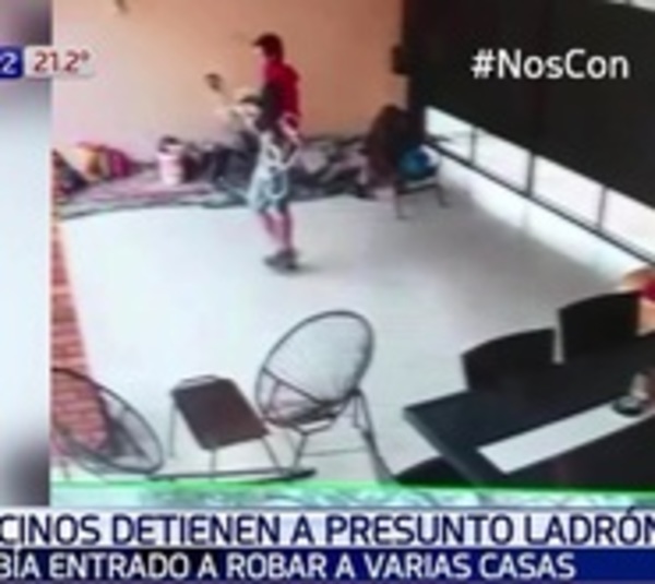 Cansados de robos, vecinos detienen a presunto asaltante - Paraguay.com