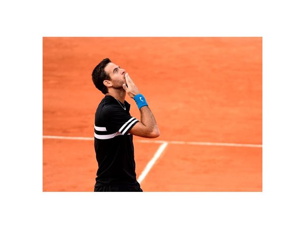 Juan Martín Del Potro pasa a cuartos de Roland Garros