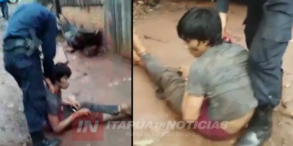 CAPTURAN A JOVEN SOSPECHOSO DE VARIOS ATRACOS EN CAPITÁN MIRANDA.