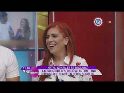Nathu González responde a las críticas en Redes Sociales