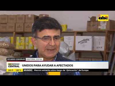 Unidos por paraguay para ayudar a damnificados - Tv - ABC Color