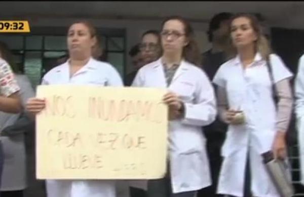 Protestas de médicos por veto parcial - C9N