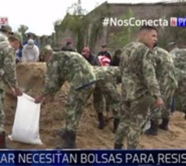 Pilarenses necesitan bolsas para seguir resistiendo - Paraguay.com