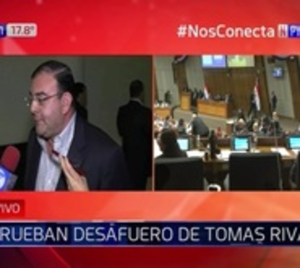 Diputado Tomás Rivas fue desaforado - Paraguay.com