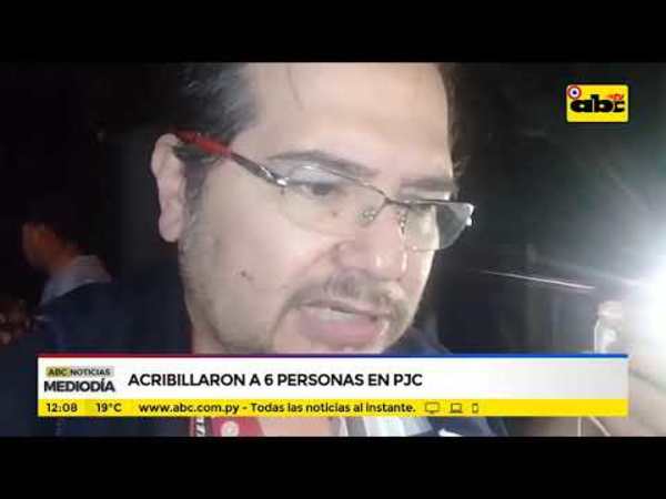 Acribillaron a 6 personas en PJC - Tv - ABC Color