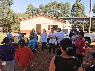 INMUNIZAN A TRABAJADORES DEL RELLENO SANITARIO