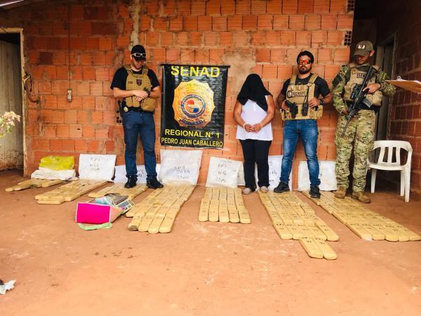 Intervienen vivienda donde almacenaban marihuana en PJC - ADN Paraguayo