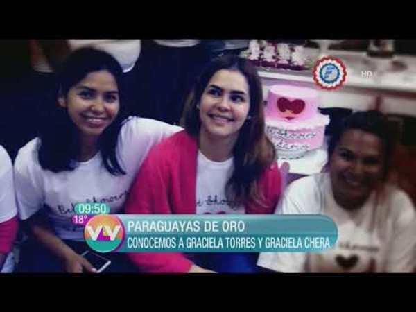 Graciela Torres y Graciela Chera las Paraguayas de Oro de Vive la Vida.