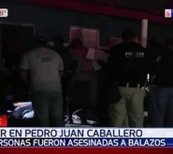 Sicarios acribillan a seis personas en Pedro Juan Caballero  - Paraguay.com