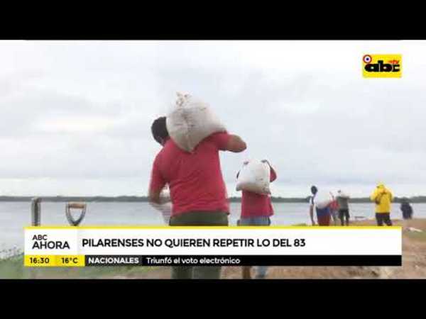 Pilarenses no quieren repetir lo del 83 - Tv - ABC Color