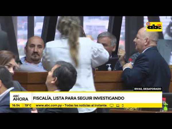 Fiscalía lista para seguir investigando a Rivas - Tv - ABC Color