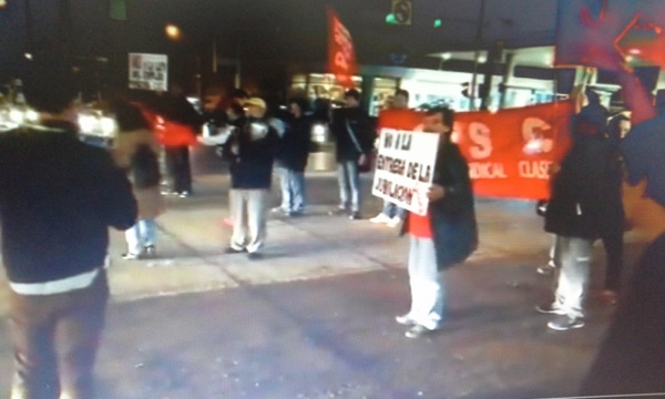 Manifestación contra subas y el IPS - ADN Paraguayo