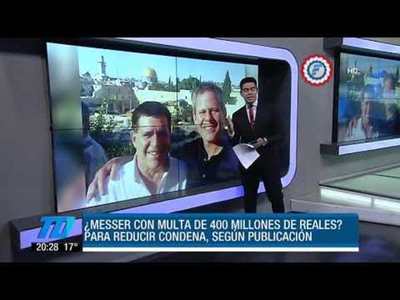 Messer entregará millones para reducir su condena