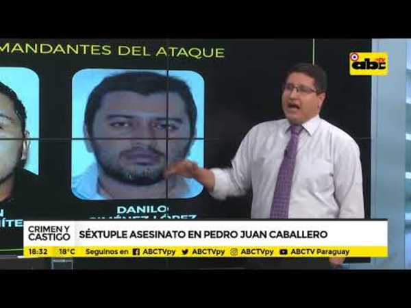 Seis personas fueron acribilladas en Pedro Juan Caballero - Tv - ABC Color