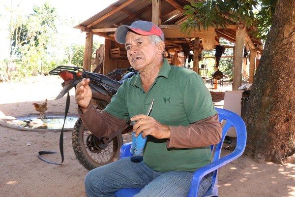 Creció viendo  señales de plata  yvyguy: “Soy  un elegido”, he’i