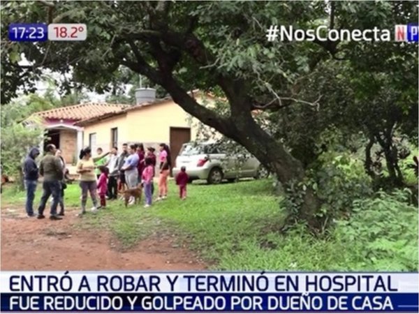 Una joven redujo a golpes a ladrón y lo mandó al hospital