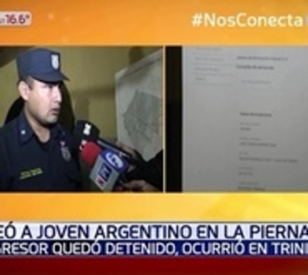 Discusión por un tema laboral culminó con un balazo - Paraguay.com