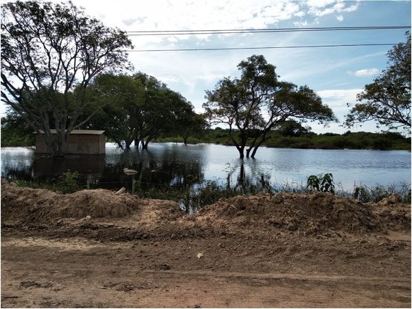 Muro de Alberdi no tiene filtraciones por la crecida del río Paraguay