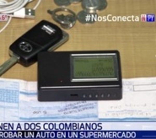 Detienen a dos supuestos robacoches colombianos - Paraguay.com