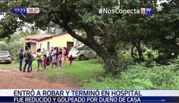 UNA JOVEN REDUJO A GOLPES A LADRÓN Y LO MANDÓ AL HOSPITAL