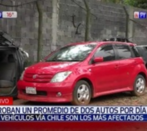 Autos vía chile, los preferidos de los robacoches advierte la Policía - Paraguay.com