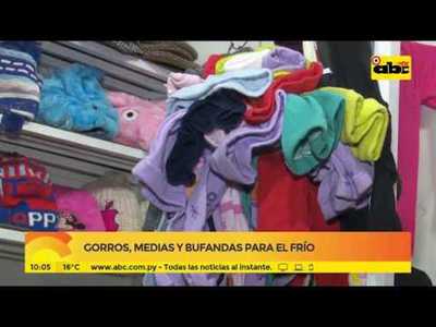 Gorros, medias y bufandas para el frío - Tv - ABC Color