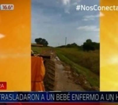 Chaco: 10 horas en tractor para llevar a un bebé al hospital - Paraguay.com
