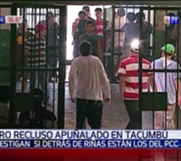 Nueva riña en Tacumbú: Reo fue herido de tres puñaladas - Paraguay.com