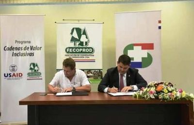 Acuerdo de Cooperación entre el Senacsa y la Fecoprod - Edicion Impresa - ABC Color