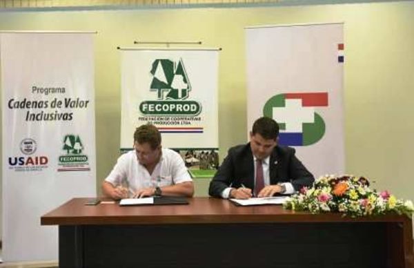 Acuerdo de Cooperación entre el Senacsa y la Fecoprod - Edicion Impresa - ABC Color