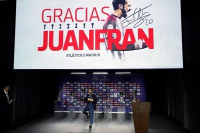 Juanfran se despide del Atlético - Deportes - ABC Color