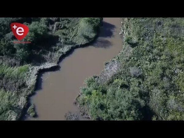 Técnicos de medio ambiente verifican trabajos para recuperación del Arroyo Potiy
