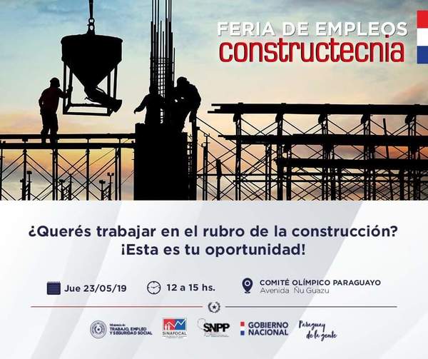 Buscan 30 empleados en Feria de trabajo Construtecnia - .::RADIO NACIONAL::.