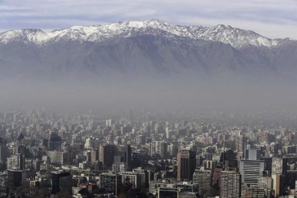 Primera alerta ambiental del año por calidad del aire en Santiago de Chile - ADN Paraguayo