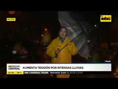 Pilar: Aumenta tensión por intensas lluvias - Tv - ABC Color