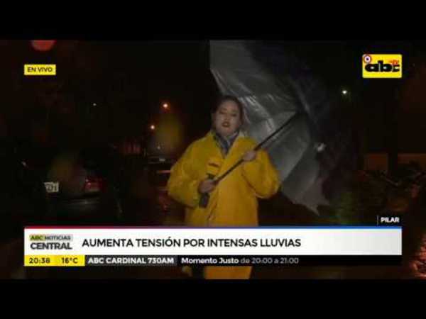 Pilar: Aumenta tensión por intensas lluvias - Tv - ABC Color