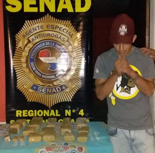 Detienen a microtraficante en Salto del Guairá - Nacionales - ABC Color