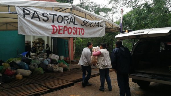 Inundaciones: continúa colecta de víveres en el ex Seminario Metropolitano - 730am - ABC Color