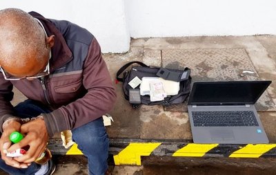 Holandés cae con 1 kg de cocaína - Edicion Impresa - ABC Color